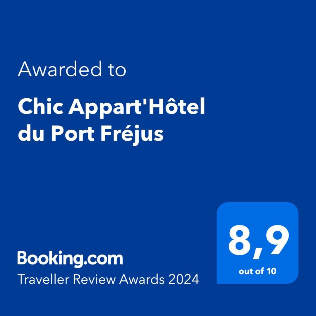 Chic Appart Du Port Fréjus Kültér fotó